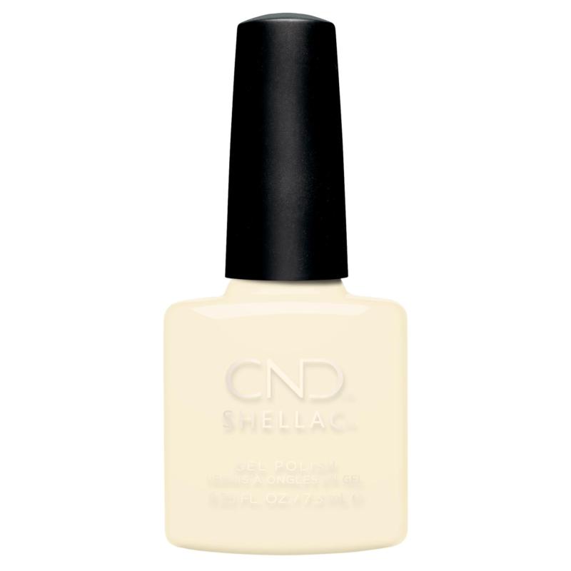 CND Shellac Gel Polish White Button Down 0.25 oz