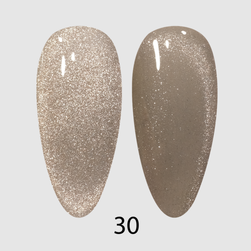 DND DC Cat Eye 9D Gel Polish #30 Korat Stardust