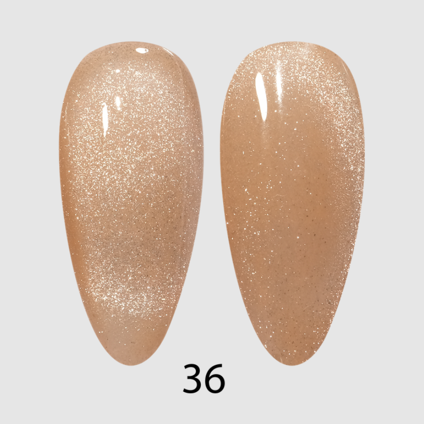 DND DC Cat Eye 9D Gel Polish #36 Espresso Silk