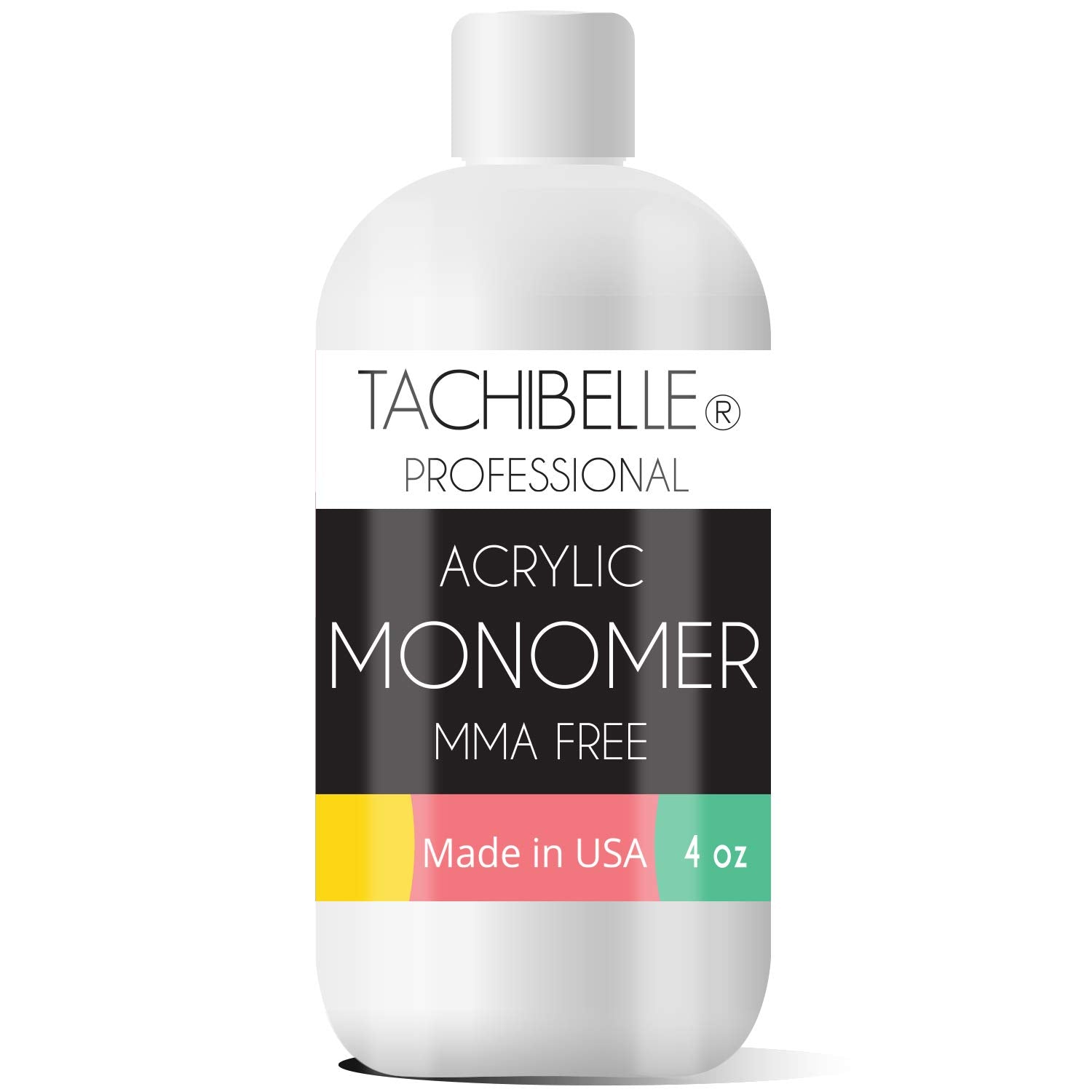 Tachibelle Professional Acrylic Liquid Monomer MMA FREE 4 OZ