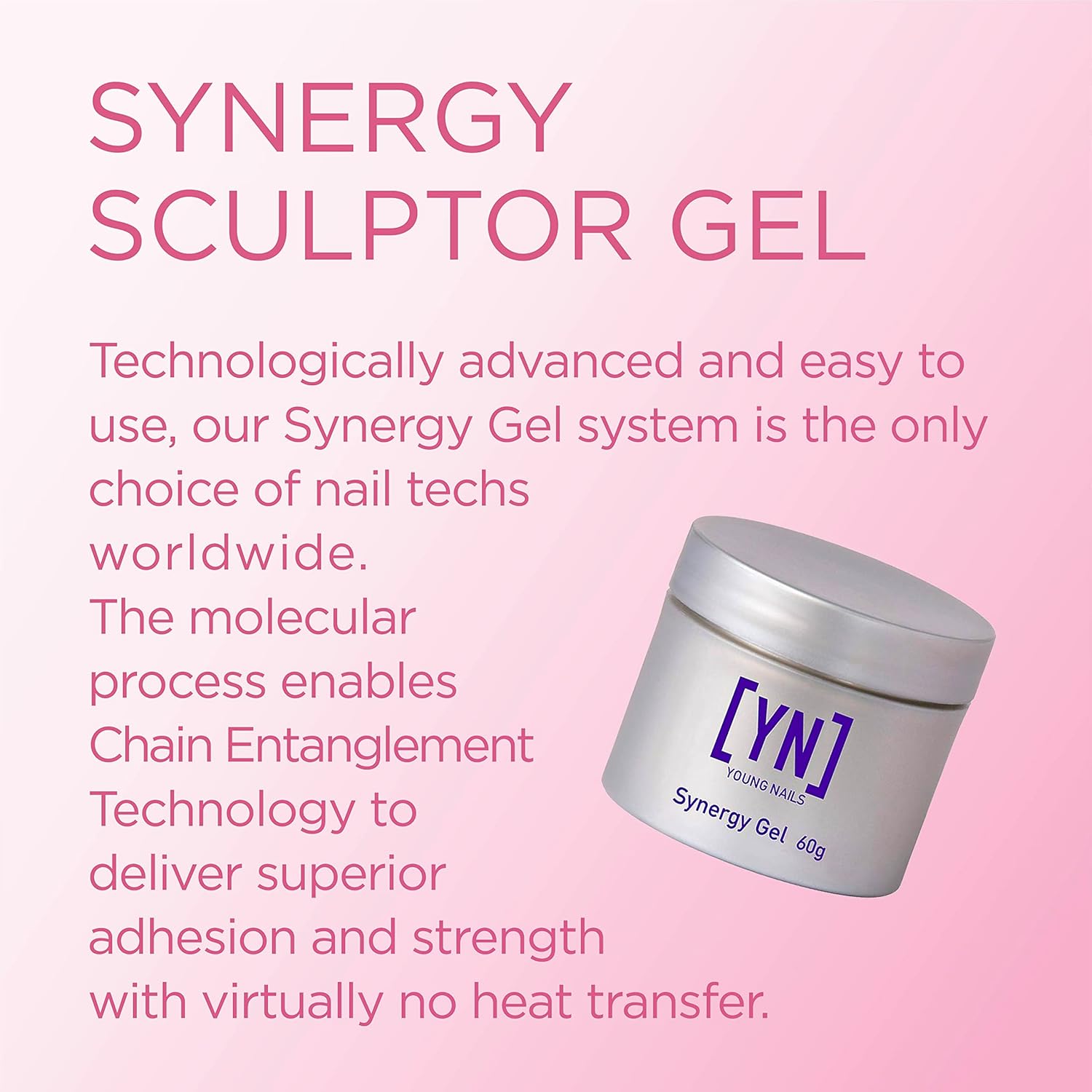 Young Nails Synergy Gel Hard Builder Structure Base Gel 60g