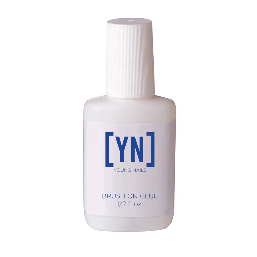 Young Nails Brush On Nail Glue 0.5 oz