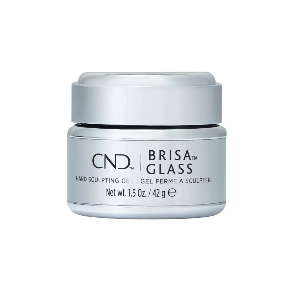 CND Brisa Gel Glass (Clear) Hard Sculpting Gel - 1.5oz