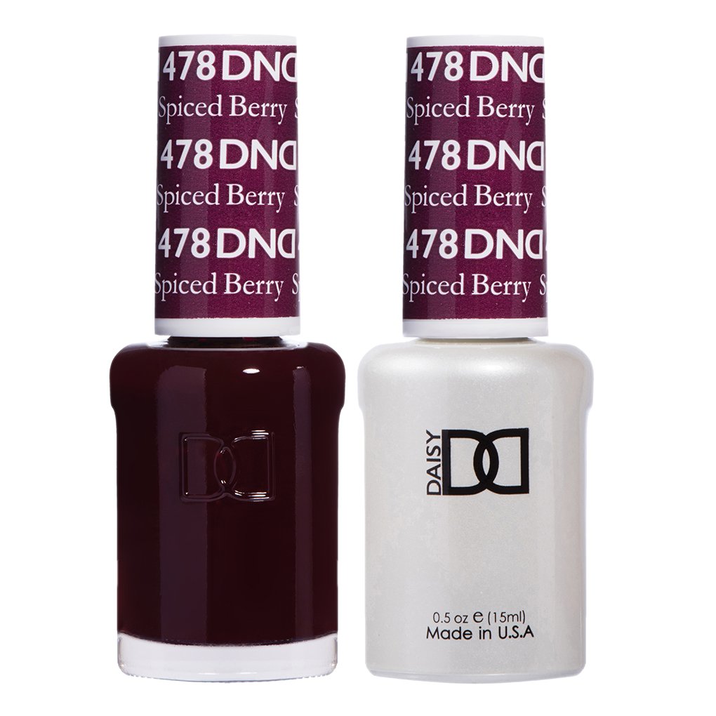 DND Matching Polish Set Gel & Lacquer 478 Spiced Berry