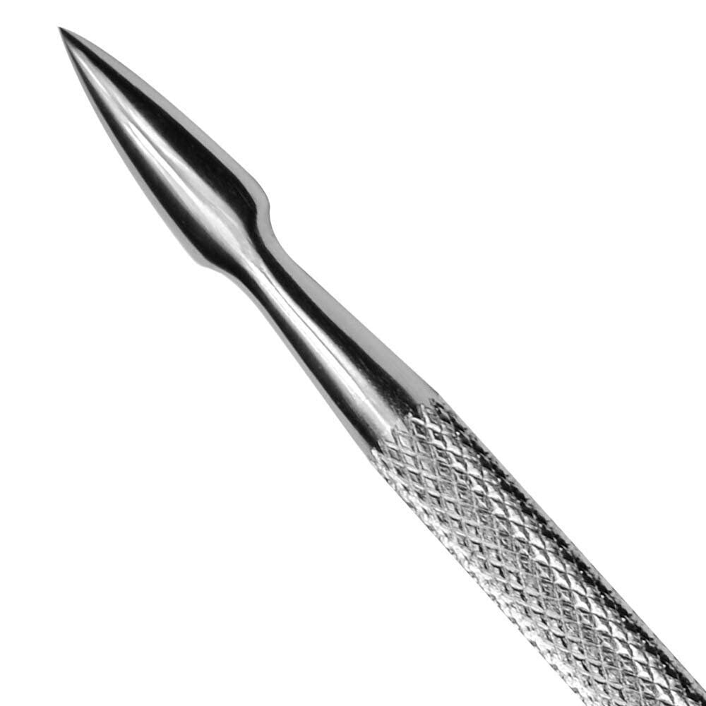 Karlash Professional Cuticle Pusher Stainless Steel and Nail Cleaner #21