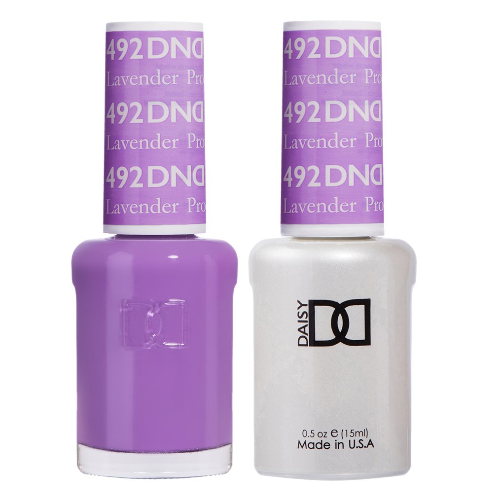 DND Matching Polish Set Gel & Lacquer 492 Lavender Prophet