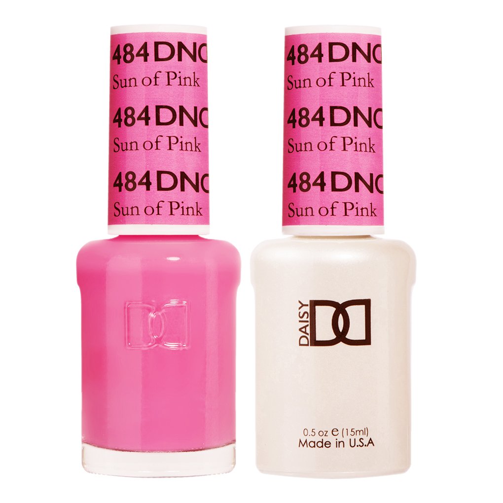 DND Matching Polish Set Gel & Lacquer 484 Sun of Pink