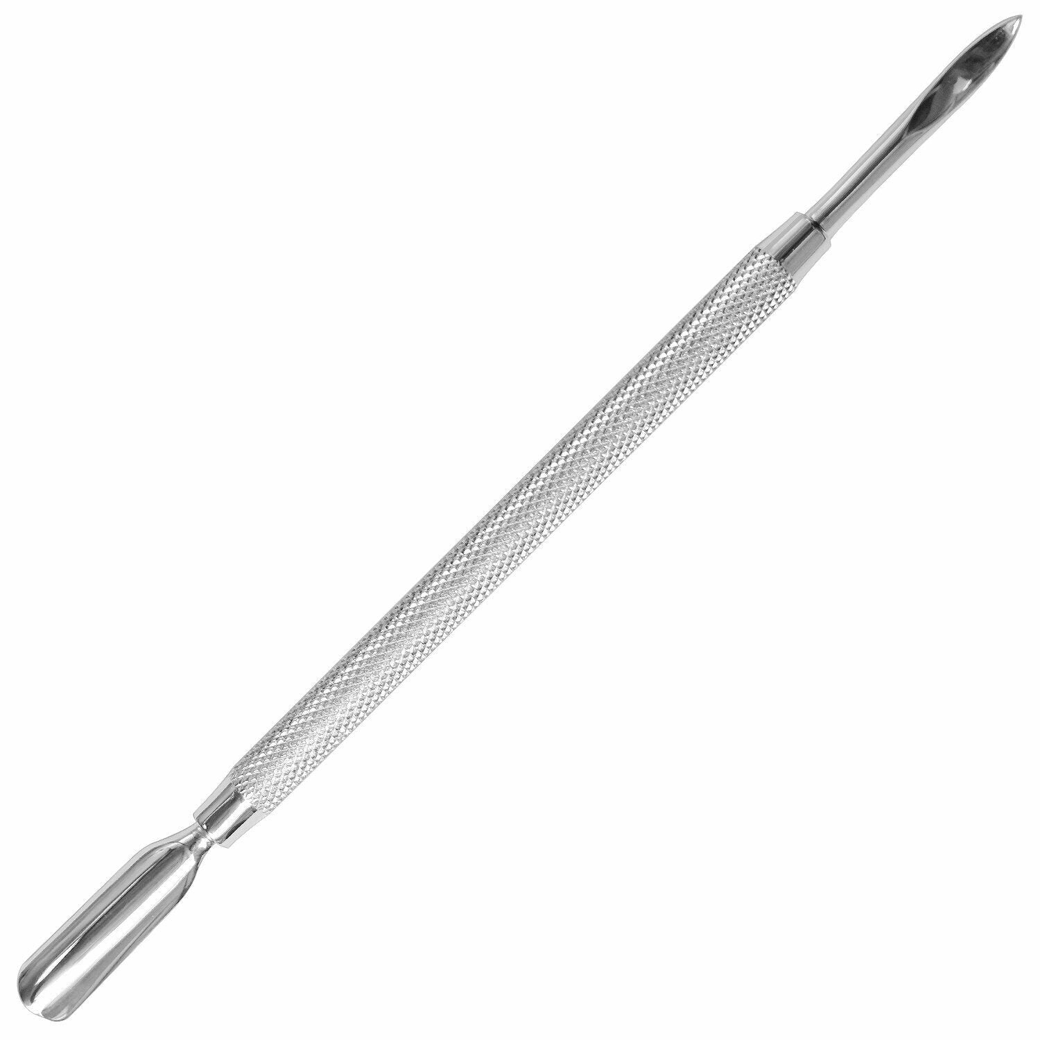 Karlash Cuticle Pusher Stainless Steel and Nail Cleaner Tool #12