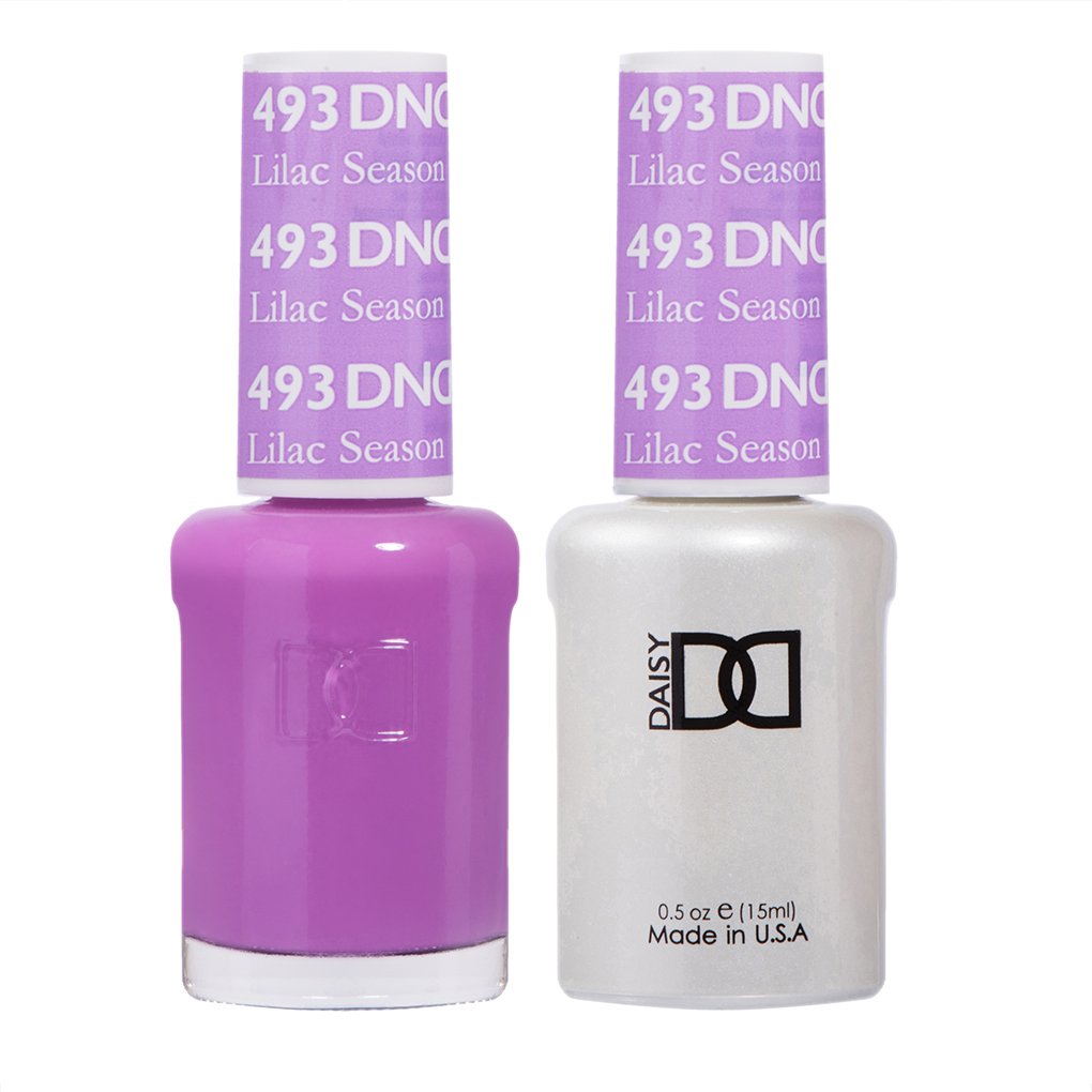 DND Matching Polish Set Gel & Lacquer 493 Lilac Season