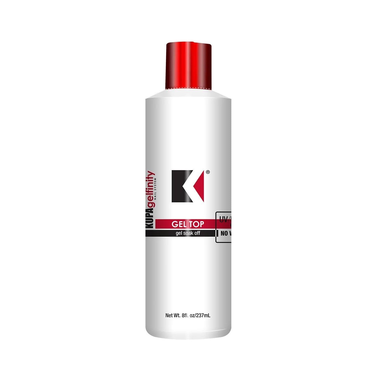 KUPA GelFinity Gel Topcoat Gloss Finish 0.5oz / 15 mL.