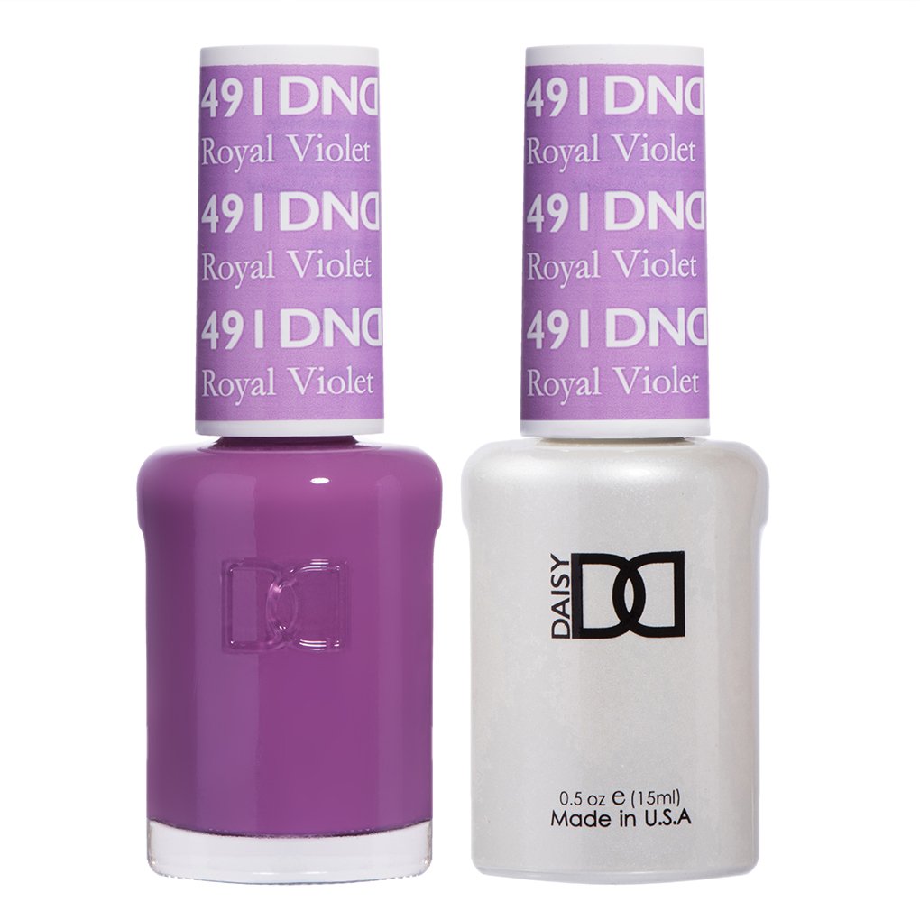 DND Matching Polish Set Gel & Lacquer 491 Royal Violet