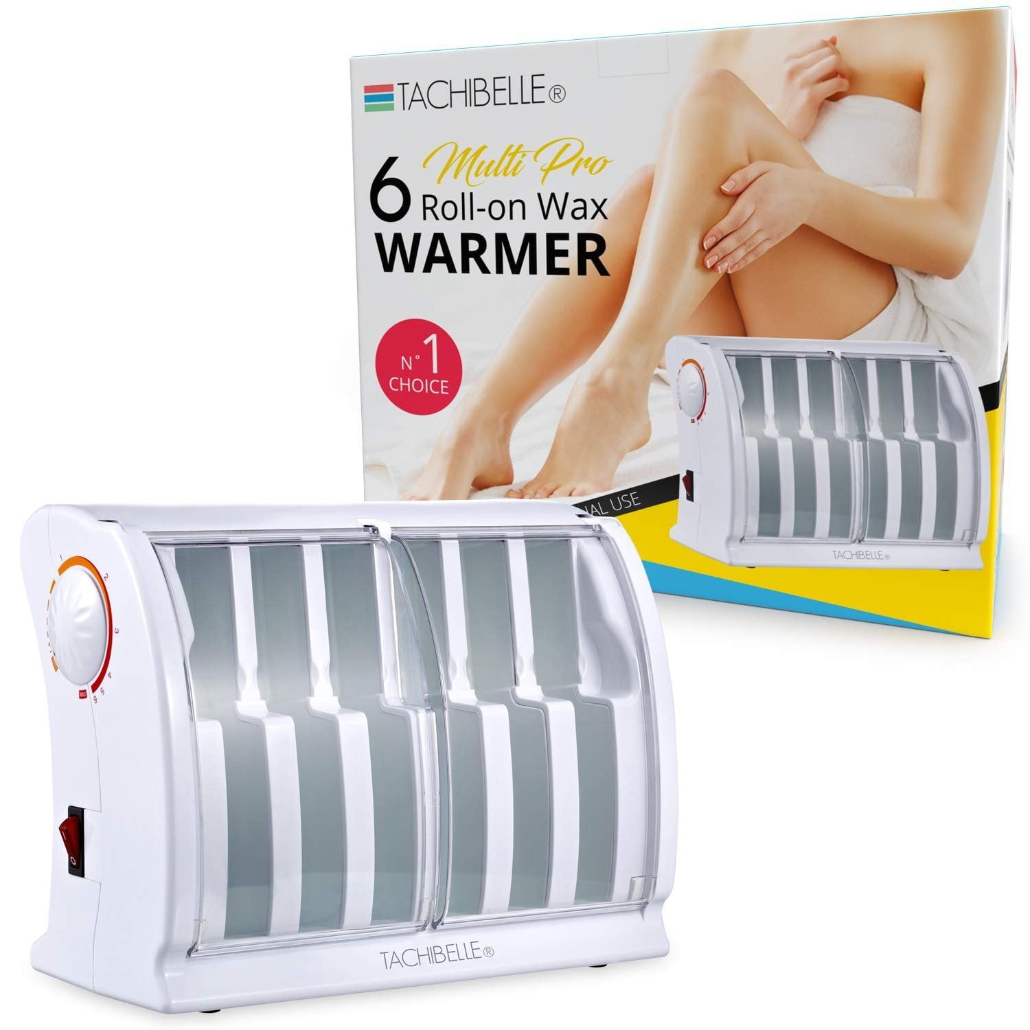 Tachibelle Professional Kit Ultimate 6 Cartridge Roll on Wax Warmer Heater For Hair Removal Epilatory Machine WARMER ONLY