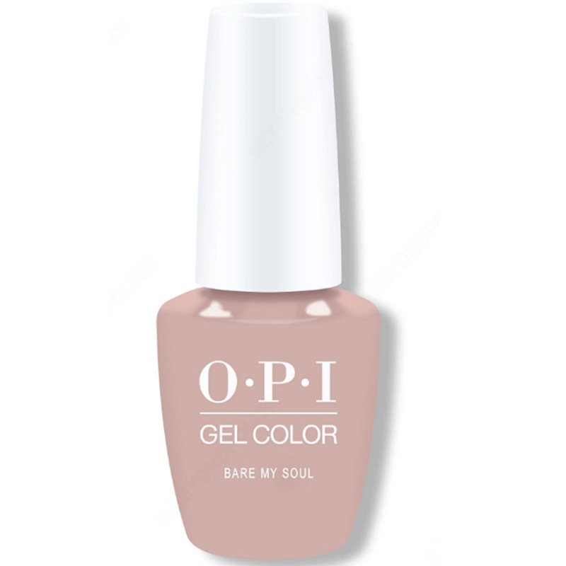 OPI GelColor Polish GCSH4 Bare My Soul 0.5 oz/15 ml