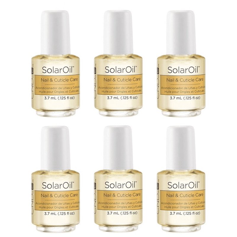 CND Solar Oil Nail & Cuticle Conditional 3.7 mL / 0.125oz (Pack of 6)