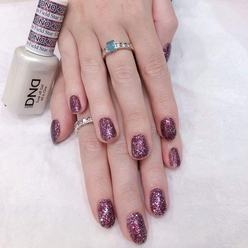 DND Matching Polish Set Gel & Lacquer 409 Grape Field Star