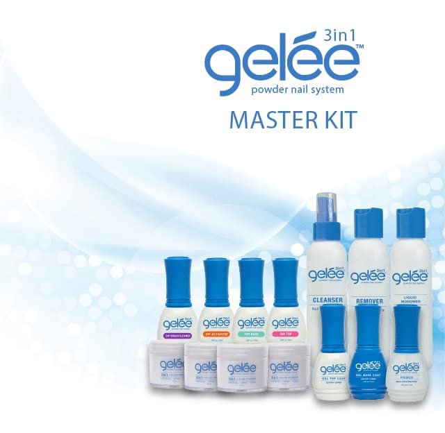 Gelee 3 in 1 Powder Nail System Master Kit