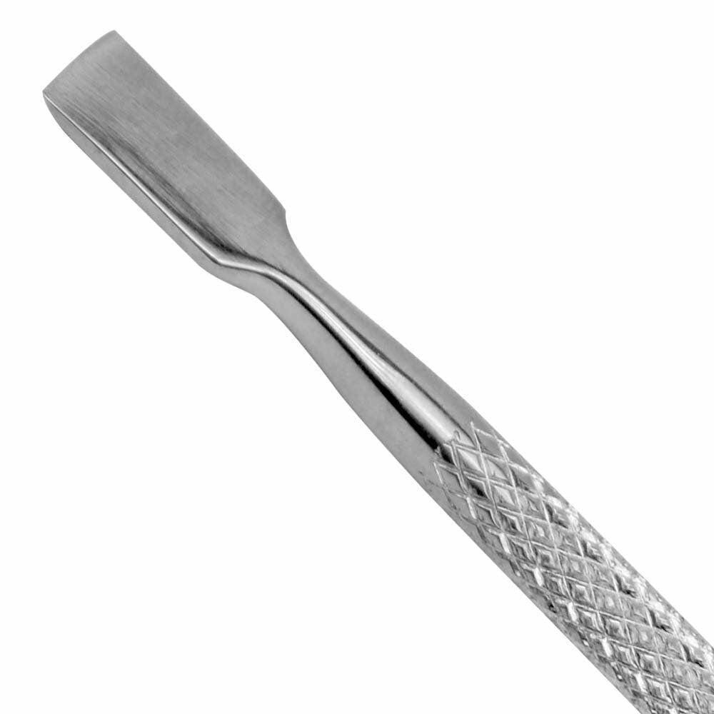 Karlash Professional Cuticle Pusher Stainless Steel and Nail Cleaner #18