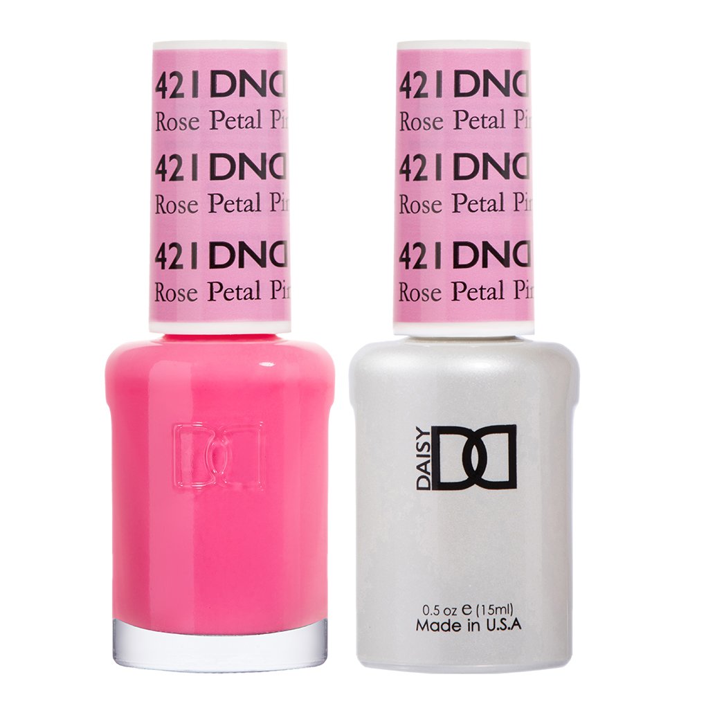 DND Matching Polish Set Gel & Lacquer 421 Rose Petal Pink