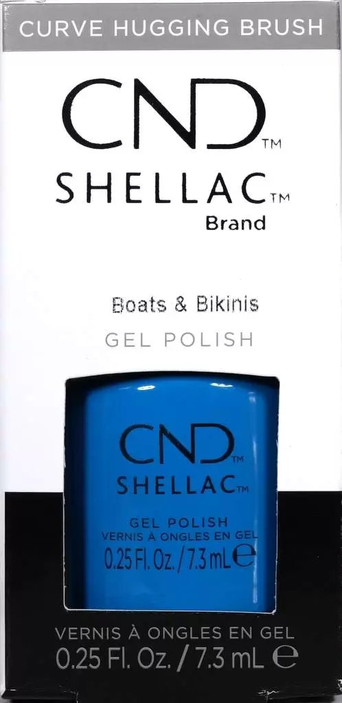 CND Shellac Gel Polish Boats & Bikinis 0.25 oz