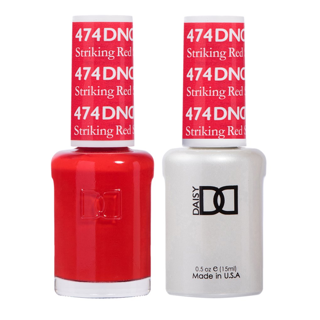 DND Matching Polish Set Gel & Lacquer 474 Striking Red