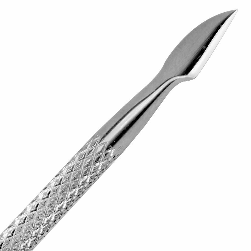 Karlash Professional Cuticle Pusher Stainless Steel and Nail Cleaner #18