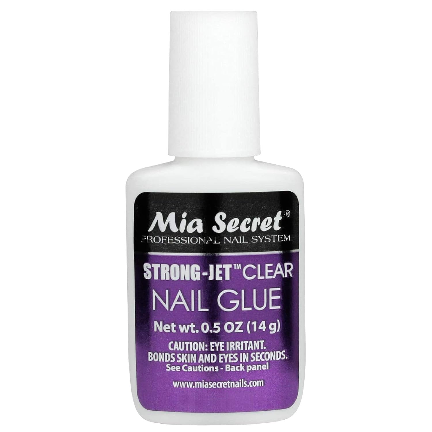 Mia Secret Nail Glue Strong Jet Clear 0.5oz