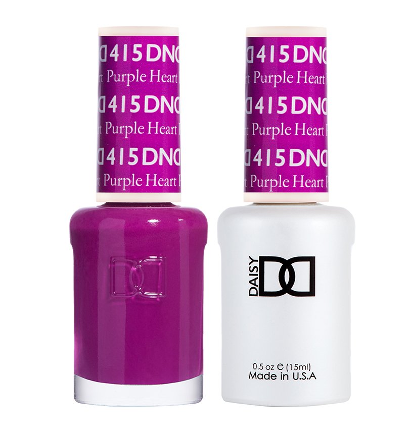 DND Matching Polish Set Gel & Lacquer 415 Purple Heart