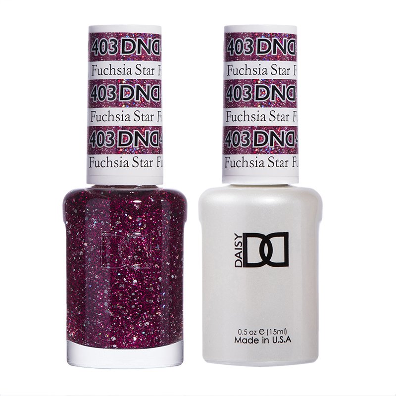 DND Matching Polish Set Gel & Lacquer 403 Fuchsia Star