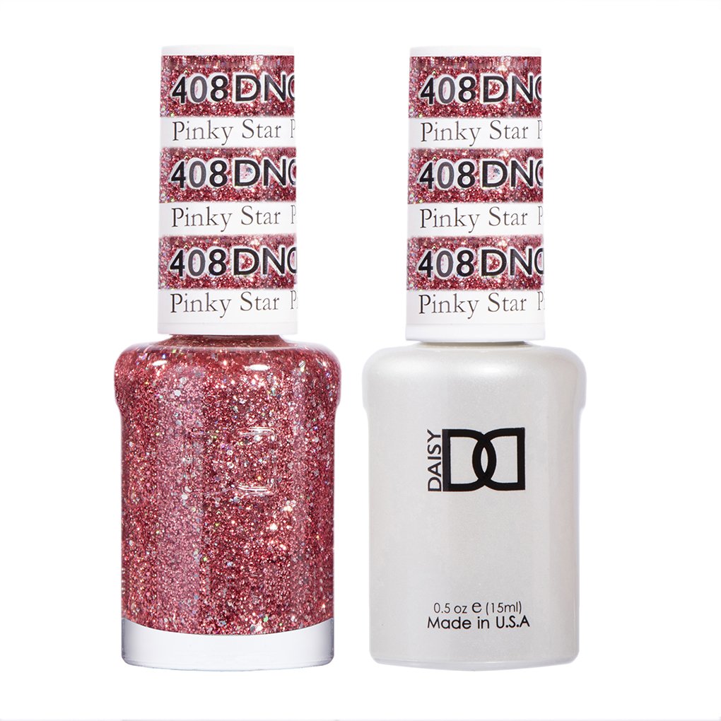 DND Matching Polish Set Gel & Lacquer 408 Pink Star