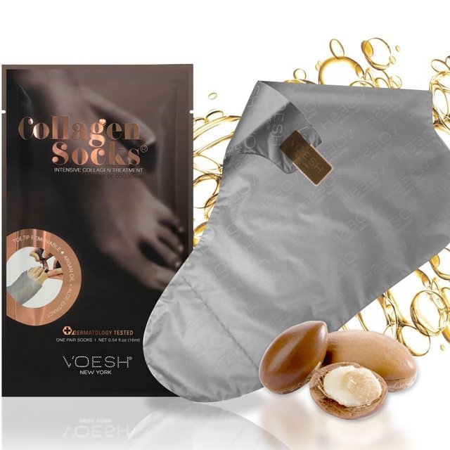 VOESH Collagen Socks For Pedicure Skin Cuticle Treatment - 12 Packs