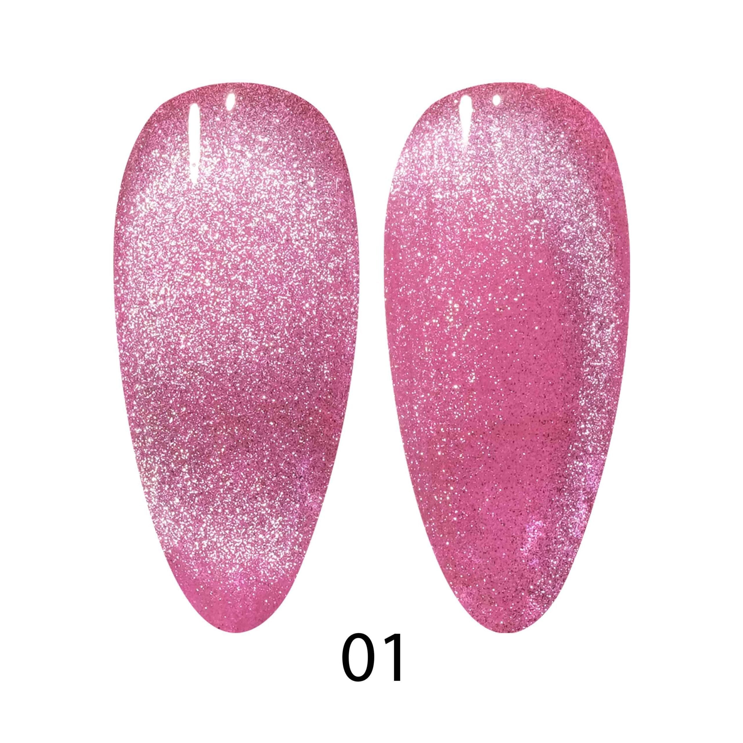 DND DC Cat Eye 9D Gel Polish  #01 Twilight Blush