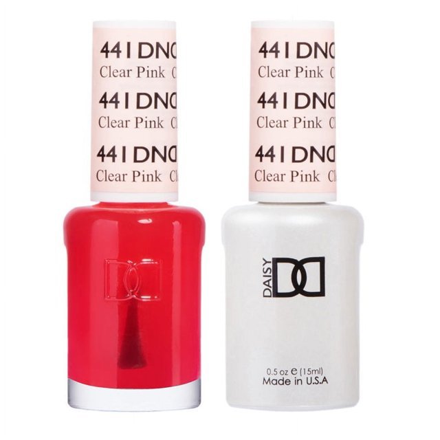 DND Matching Polish Set Gel & Lacquer 441 Clear Pink