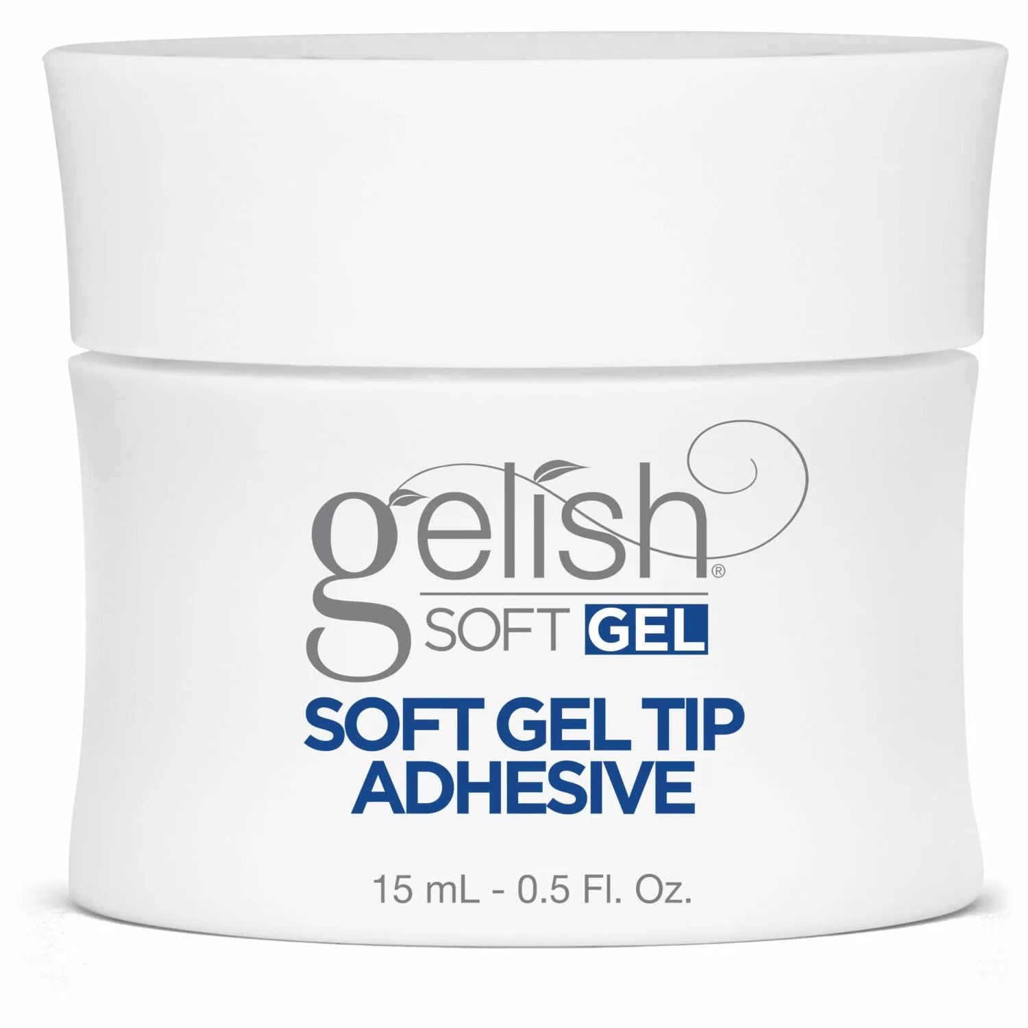 Nail Harmony Gelish Soft Gel Tip Adhesive Jar 15mL/0.5oz