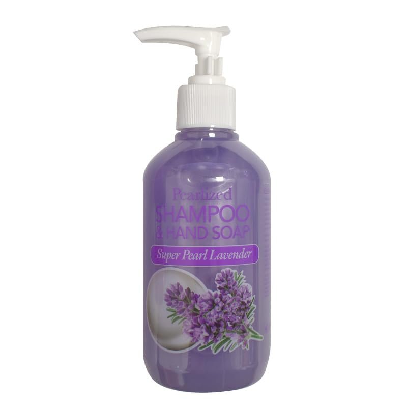 La Palm Pearlized Shampoo & Hand Soap 8 oz, Super Pearl Lavender