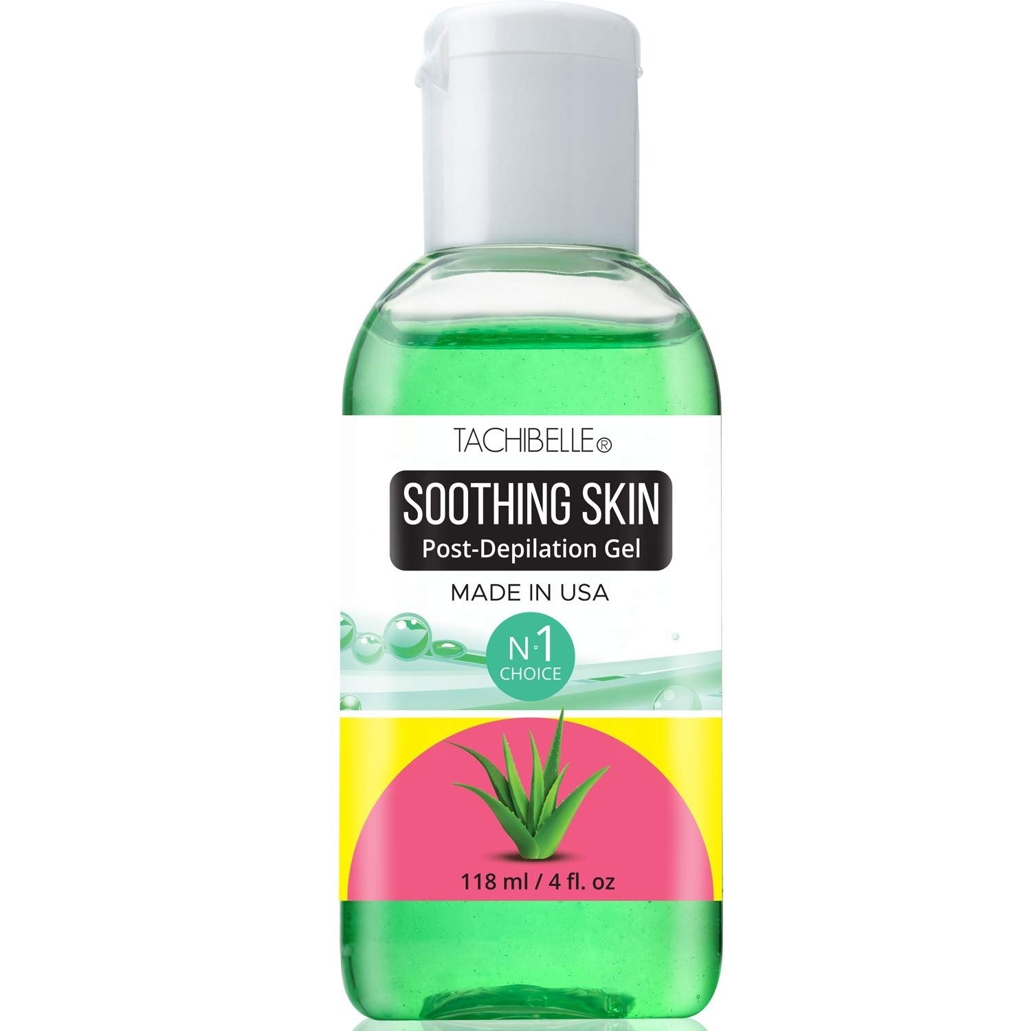 Tachibelle Soothing with Aloe Vera Gel Soothe Post- Depilation After Wax Cooling Gel 4 oz