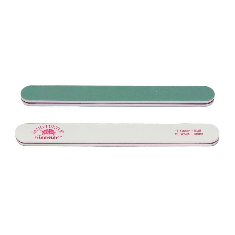 Soft Touch Sand Turtle Gleemer Shine Buffer Nail File Double Sided