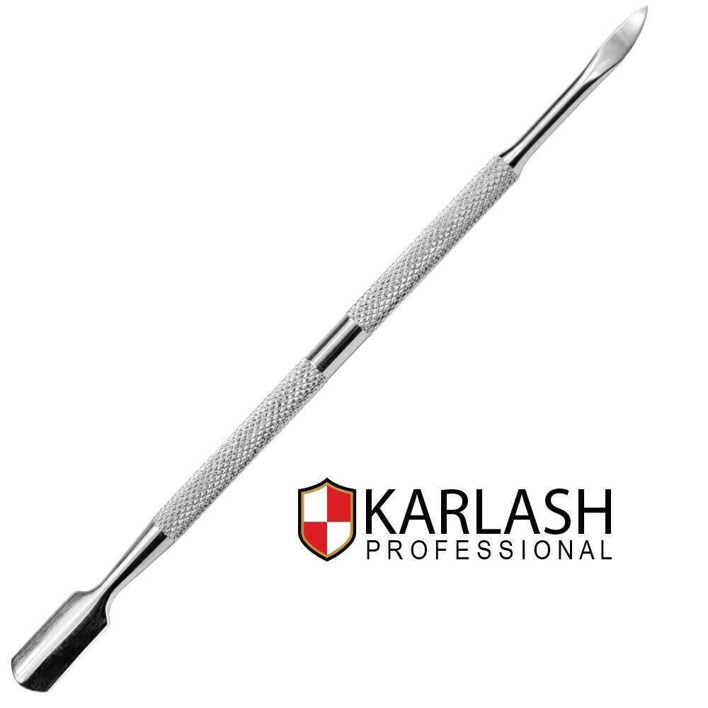 Karlash Professional Cuticle Pusher Stainless Steel and Nail Cleaner #5