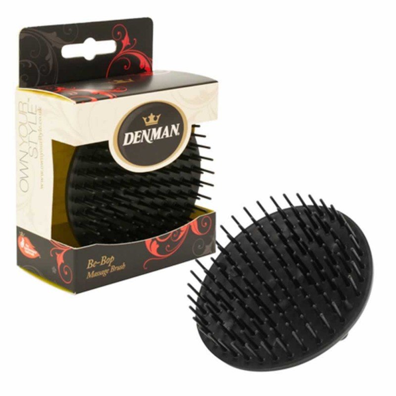 Denman Be Bop Massage Brush - Black Brush