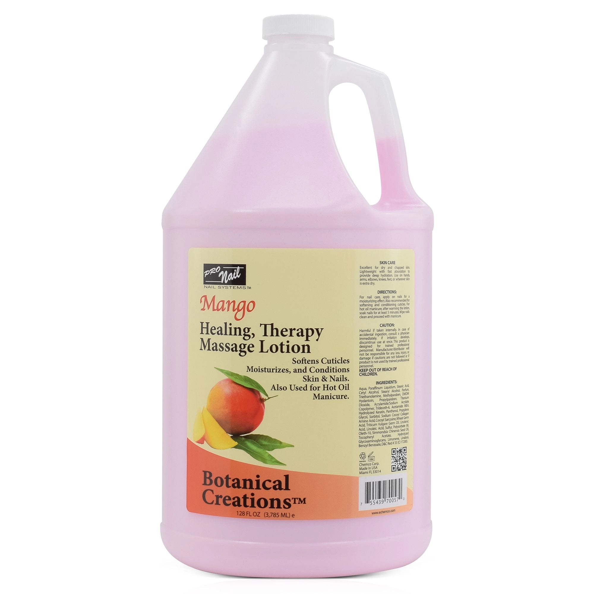 PRONAIL Healing Therapy Massage Lotion MANGO 128 oz