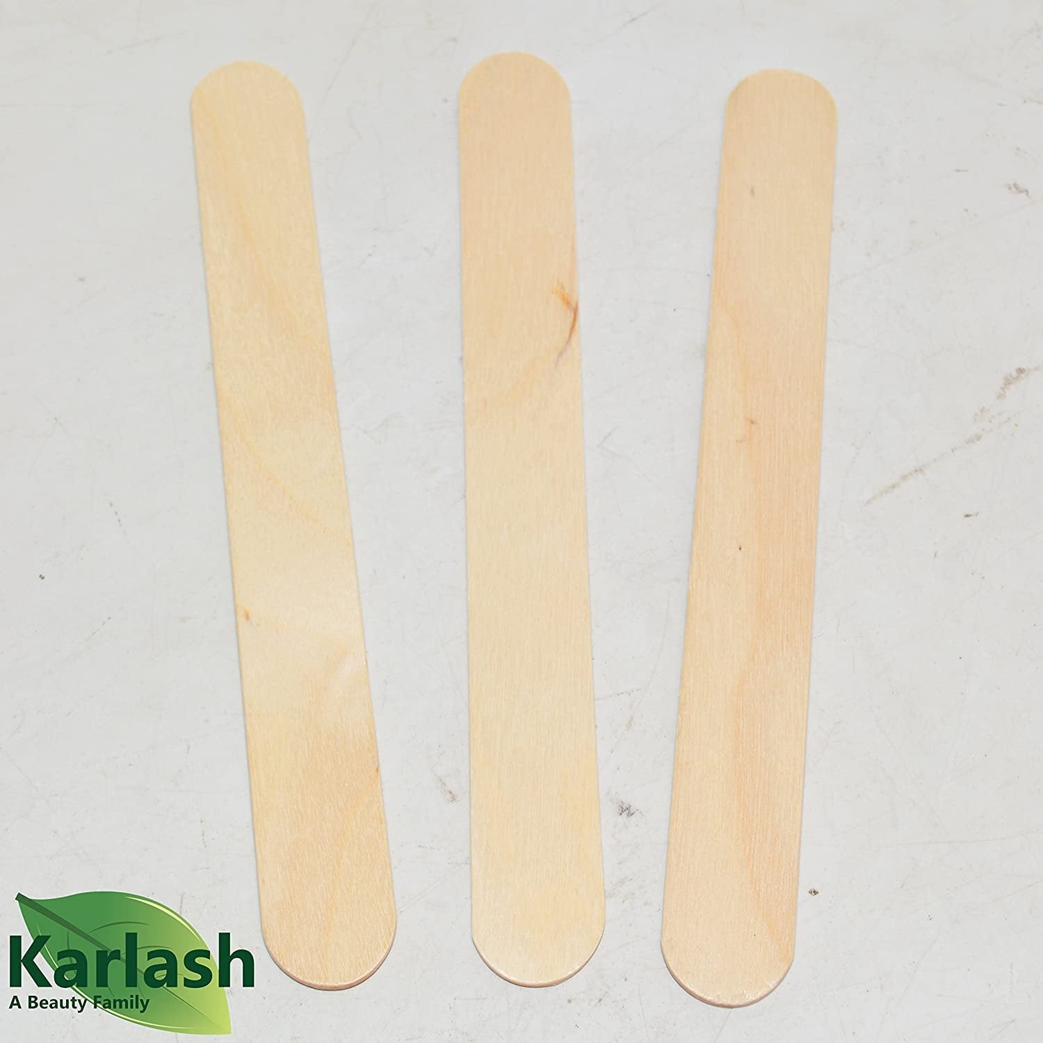 WISYOK 8'' Jumbo Craft Sticks 60pcs Extra Large Natural Premium Wood Ice  Cream Sticks Karlash Jumbo Sticks Large Tongue Depressors Plant Labels Hair  Removal and Waxing Supplies Crafting